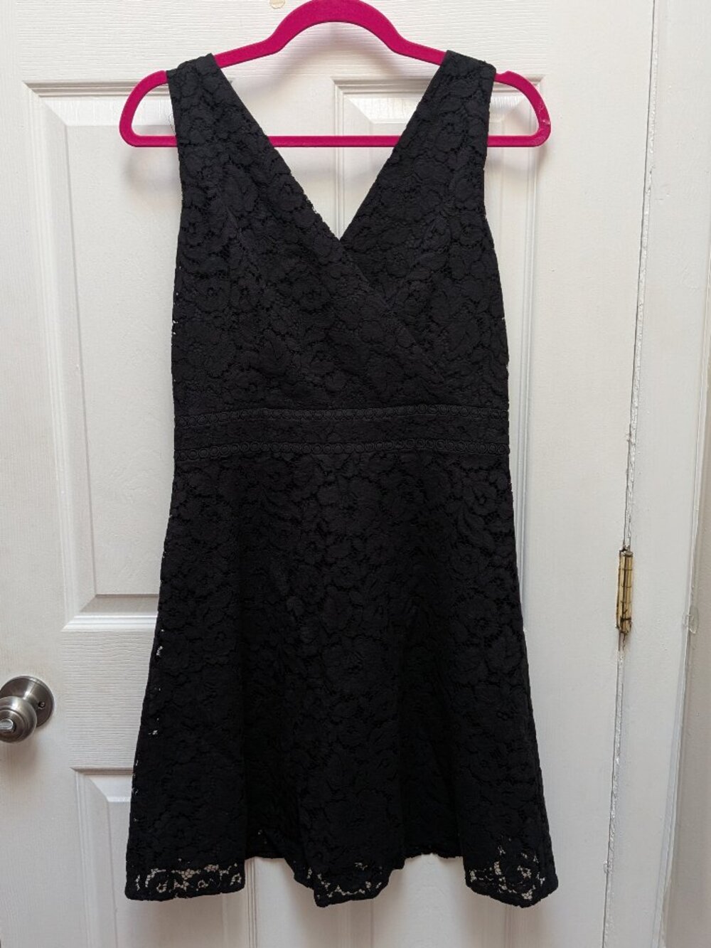 NWT LOFT Women's Black Dress Floral Pattern Sleeveless Size 4